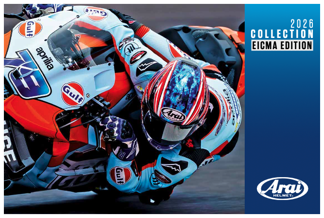 Arai Helmet - 2026 Collection Brochure - EICMA Edition