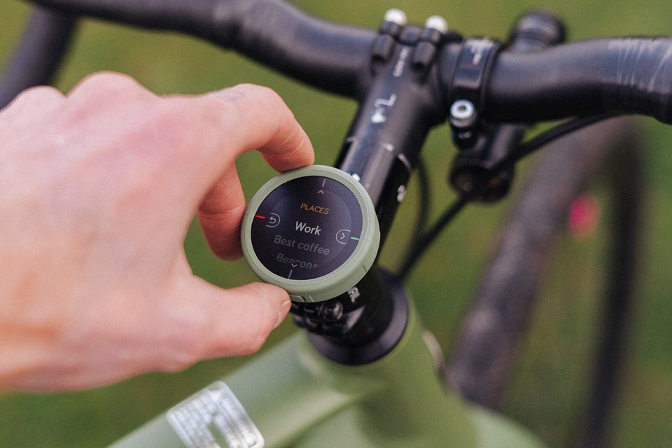 Navigation direkt mit dem Velo 2 starten