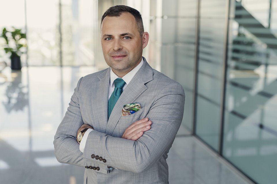Piotr Flugel, Managing Director w CTP Polska.   