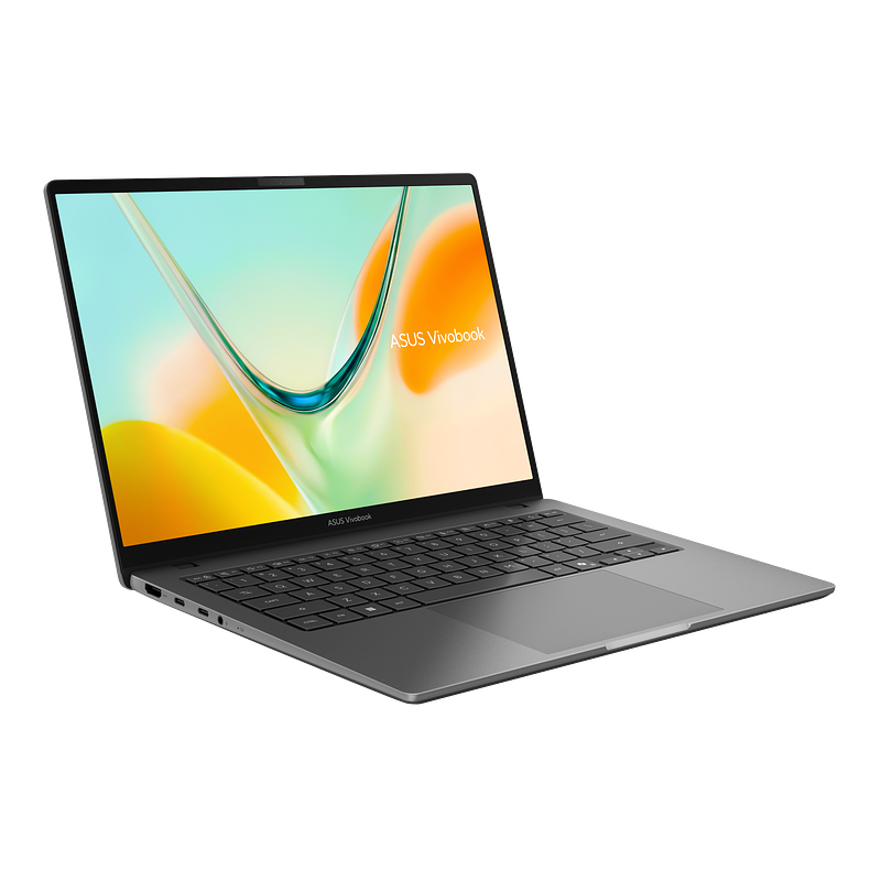 ASUS Vivobook S14_S5408QA_Product photo_8G_Matte Gray_05.png