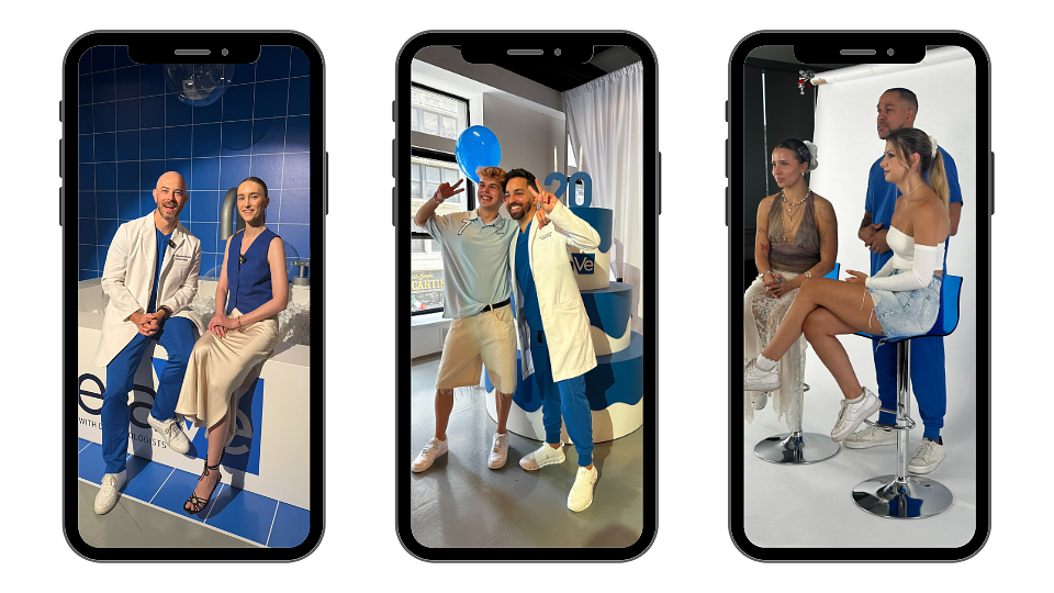 Od lewej: dr Durstin Portela i Magdalena Antoszewska; Kacper Porębski (Jasper) i dr Muneeb Shah; Paulina Iwańska, Natalia Zimnowoda (zwyciężczynie Cerawards) i dr Wallace Nozile