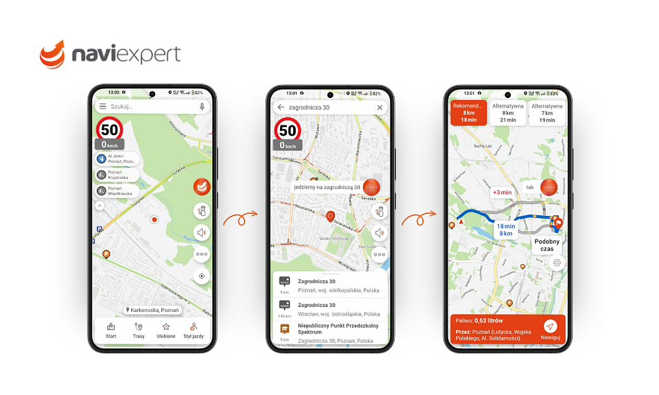 Asystent głosowy AI w nawigacji NaviExpert
