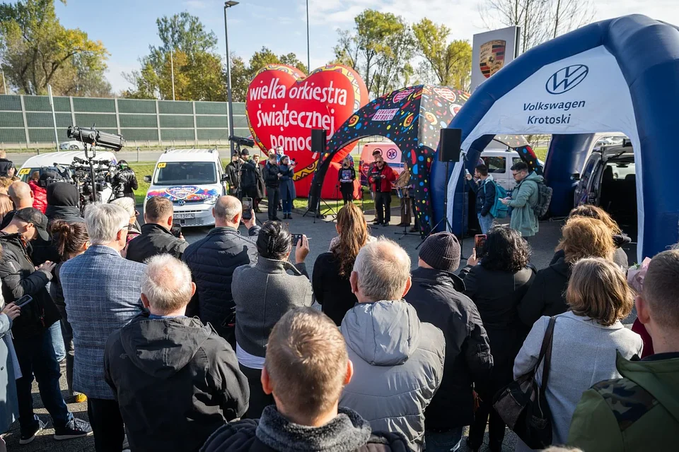Ogłoszenie celu 34. Finału WOŚP, fot. Łukasz Widziszowski