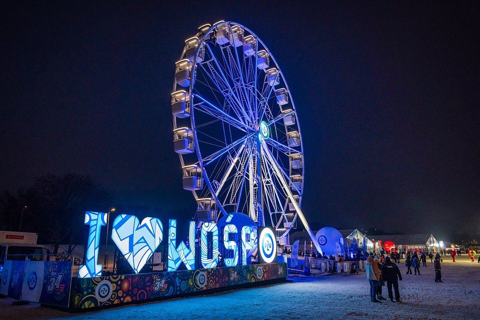 Tegoroczne koło młyńskie od PZU, fot. Wojciech Fabiszewski