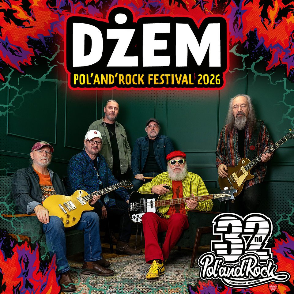 Zespół DŻEM wraca na Pol’and’Rock Festival!