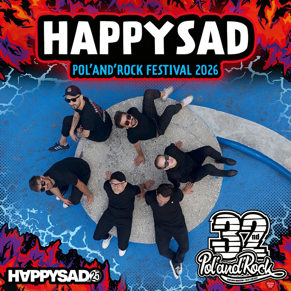 Happysad zawita ponownie na Pol’and’Rock Festival
