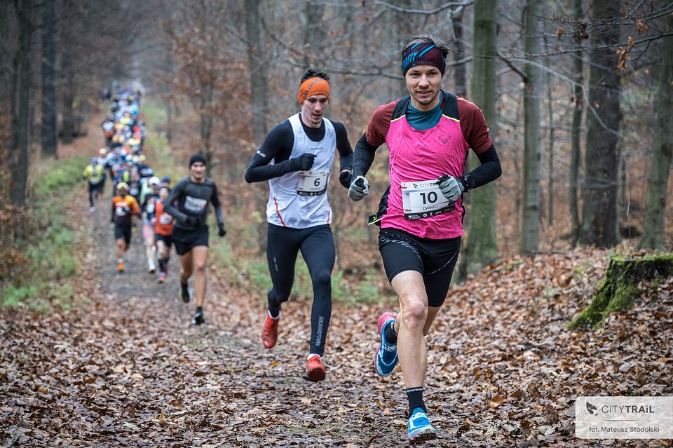Dawid Malina na trasie CITY TRAIL w Katowicach (fot. Mateusz Stodolski)