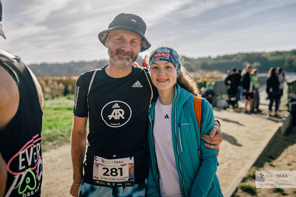 "Biegacze mają moc!" - to hasło przewodnie działań charytatywnych w ramach biegów CITY TRAIL (fot. Andrzej Olszanowski)