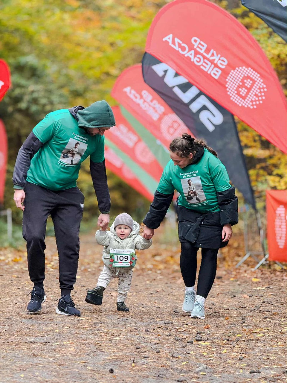 Mały Bohater - Marcel Malc z rodzicami