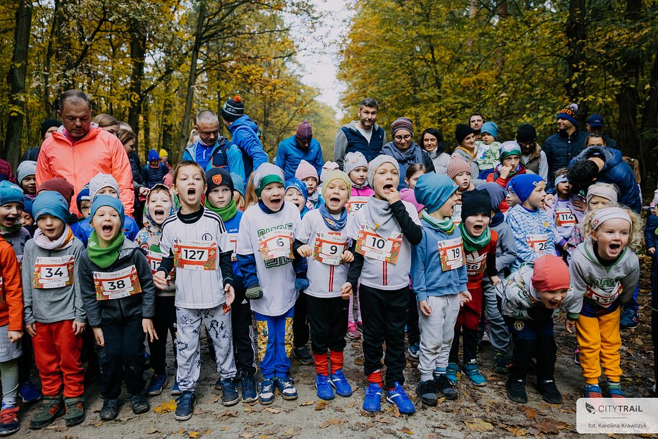 Biegi CITY TRAIL Junior odbywają się na dystansach od 200 m do 1 km (fot. Karolina Krawczyk)