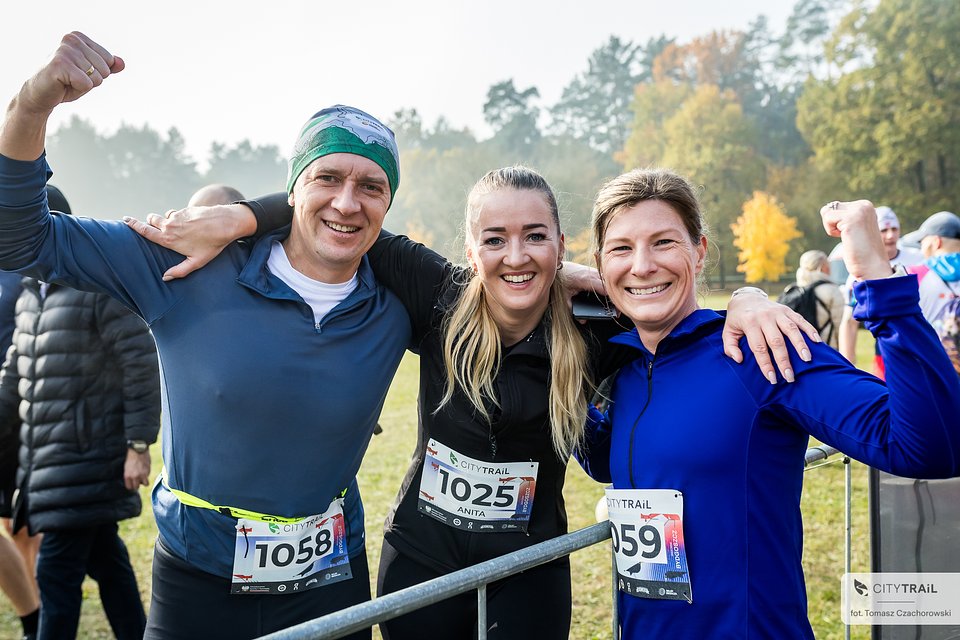 "Biegacze mają moc!" - to hasło przewodnie działań charytatywnych w ramach biegów CITY TRAIL (fot. Tomasz Czachorowski)