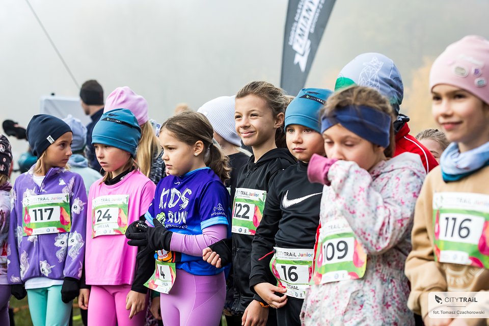 Biegi CITY TRAIL Junior odbywają się na dystansach od 200 m do 1 km (fot. Tomasz Czachorowski)