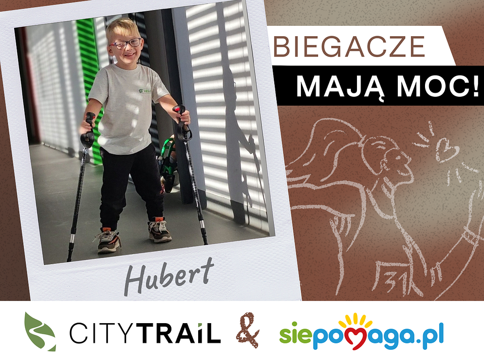 Hubert to kilkulatek, którego wspierają szczecińscy biegacze CITY TRAIL