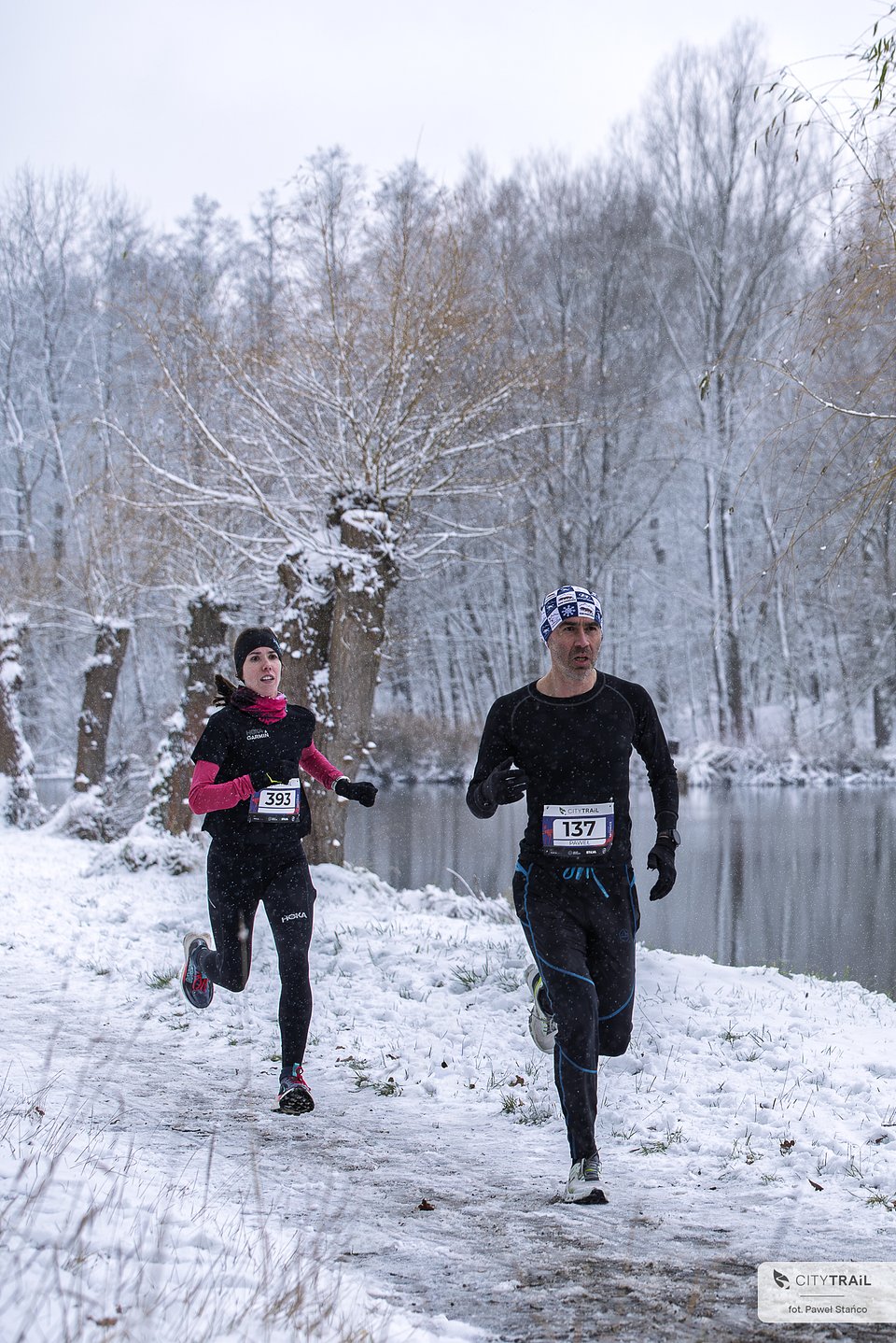 Reprezentantka Polski - Mirosława Witowska na trasie CITY TRAIL w Katowicach (fot. Paweł Stańco)