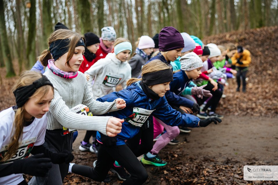 Na starcie CITY TRAIL Junior (fot. Karolina Krawczyk)