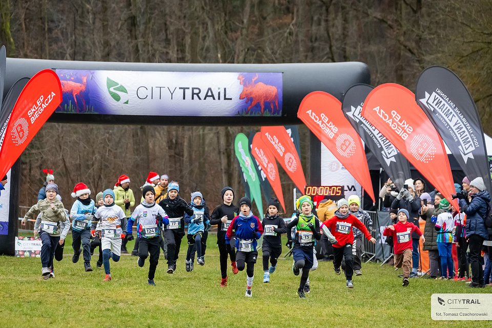 Na starcie CITY TRAIL Junior (fot. Tomasz Czachorowski)