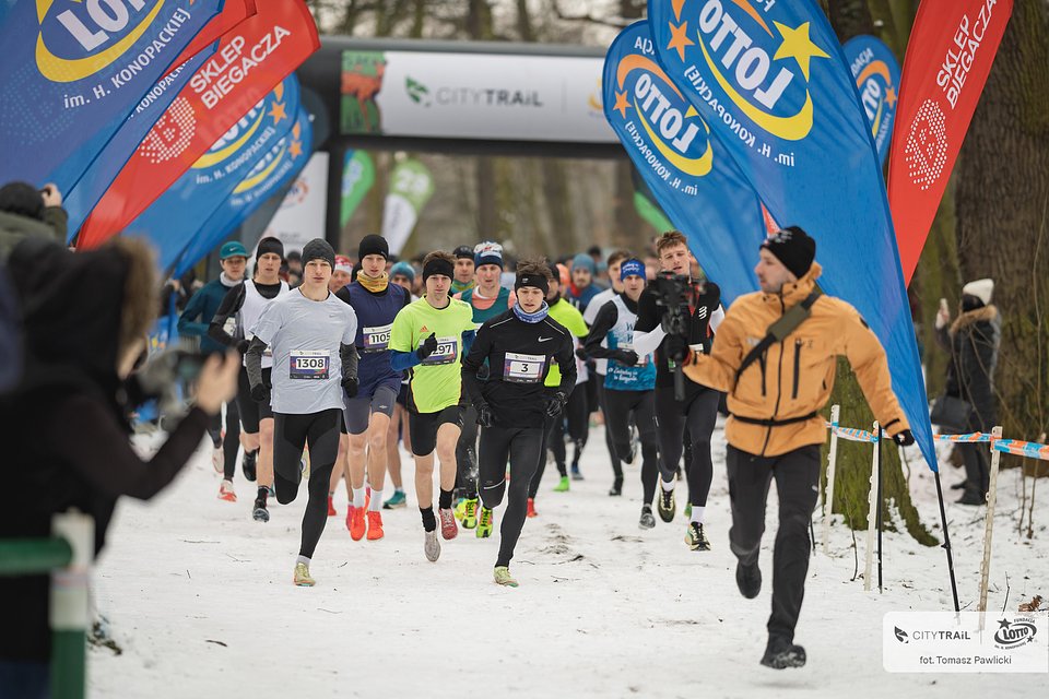Start dzisiejszego biegu (fot. Tomasz Pawlicki)
