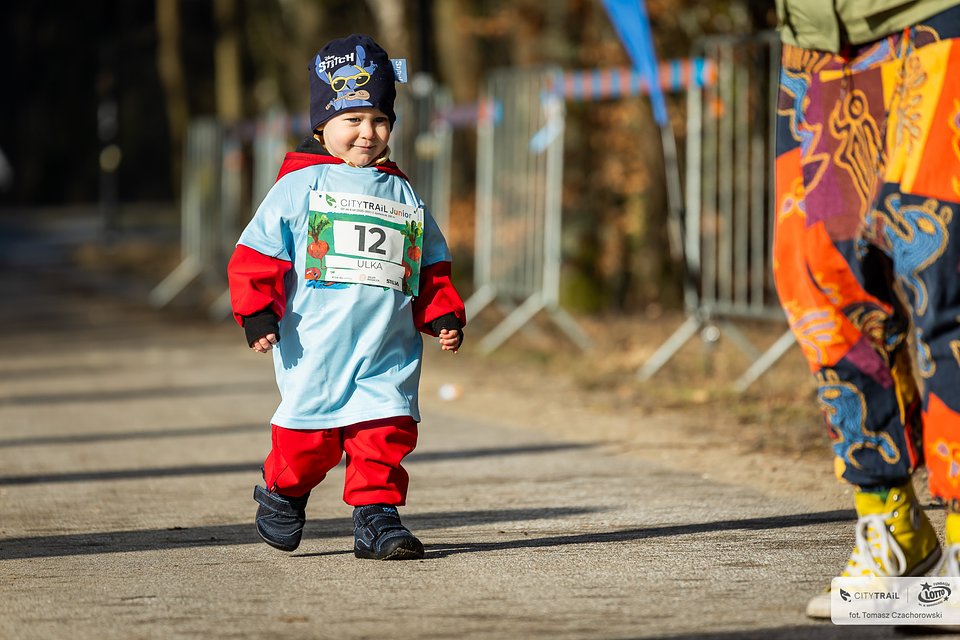 Najmłodsi uczestnicy CITY TRAIL Junior mają niewiele ponad rok! (fot. Tomasz Czachorowski)