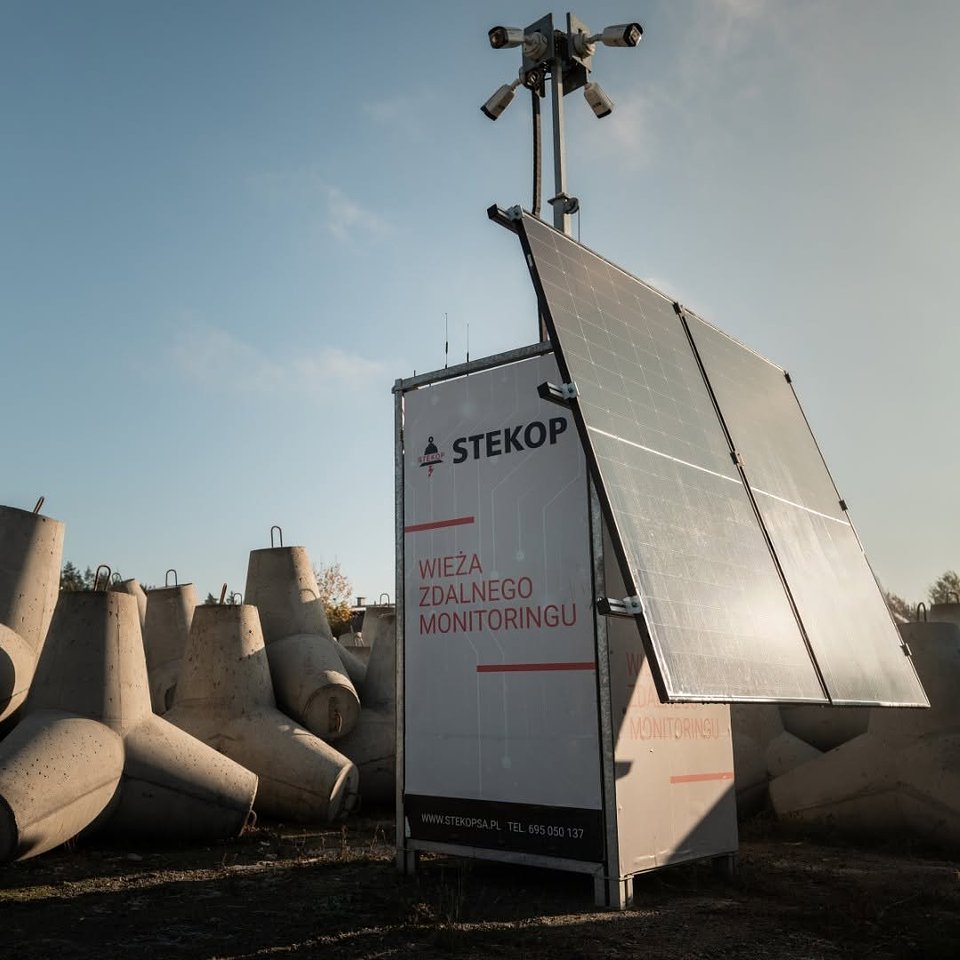 Mobilna wieża monitorująca STEKOP