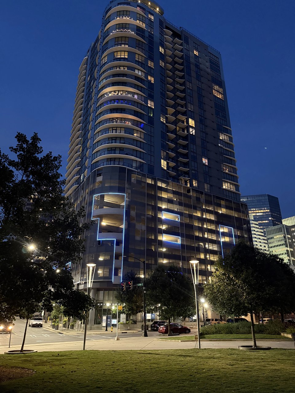 Ascent Uptown Lighting Feature