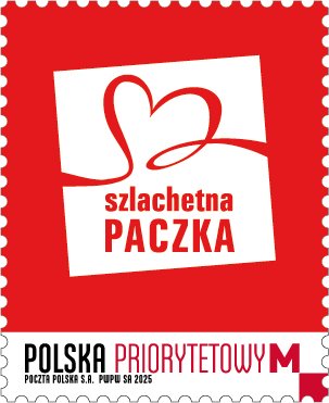 Znaczek Poczty Polskiej i Szlachetnej Paczki