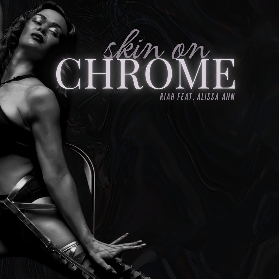 Cover art for "Skin on Chrome." Image by Martha Wirth, design by Alissa Ann. 