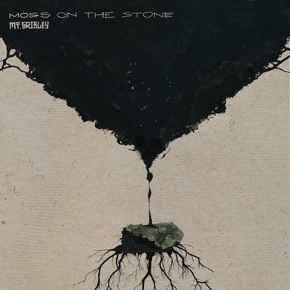 Album art for 'Moss On the Stone', artwork by Jakub Woziwodzki