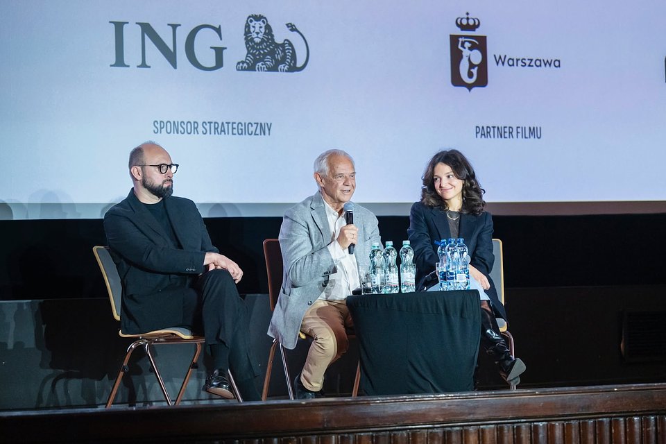 Radek Drabik, Marek Kondrat i Maria Dębska w rozmowie o filmie "Lalka"/for. Michał Woźny dla Forum Wokół Kina