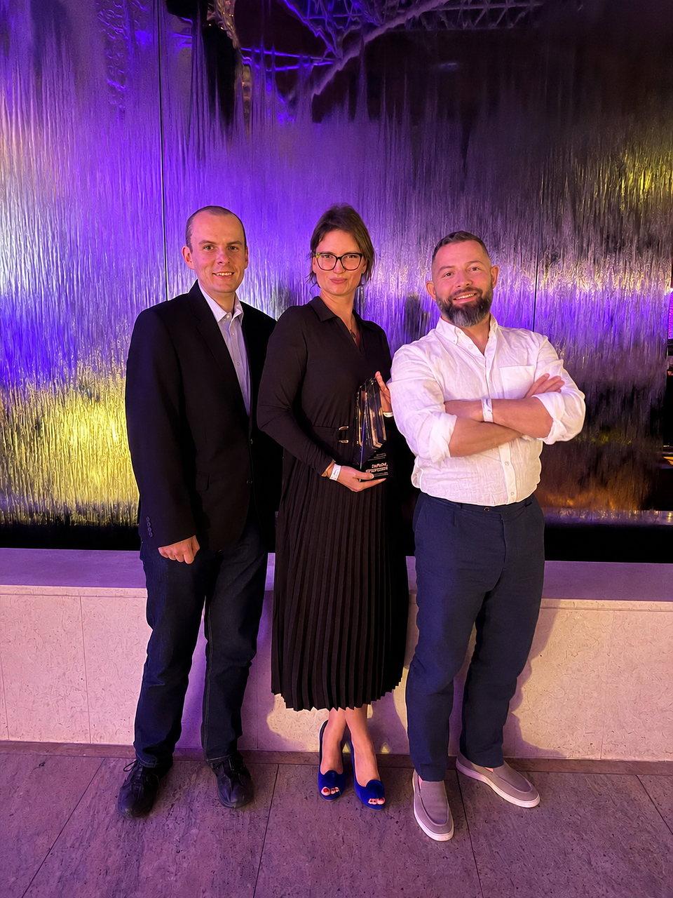 Piotr Polanowski - Regional Technical Manager at RETN; Amy Bajer - Managing Director for Poland & CEE at RETN; Filip Rau - Account Manager Poland & CEE at RETN