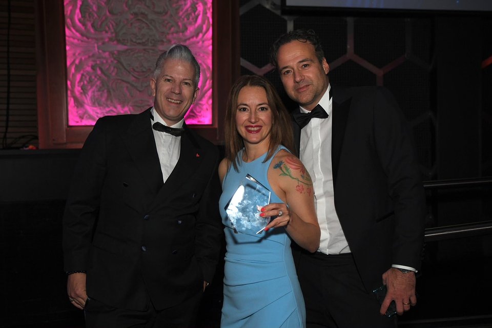 From left to right: Tony O'Sullivan, CEO; Nataly Byelous, Chief Marketing Officer; Luc Janssen, Chief Sales Officer, RETN