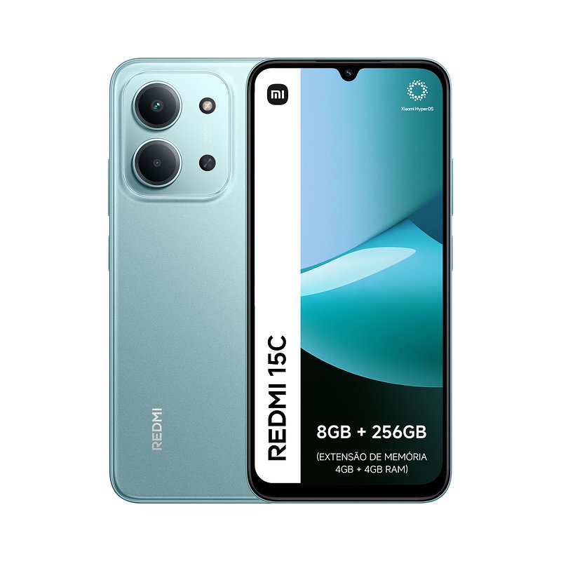 Imagem Composta de Redmi 15C Mint Green (4GB+256GB).jpg