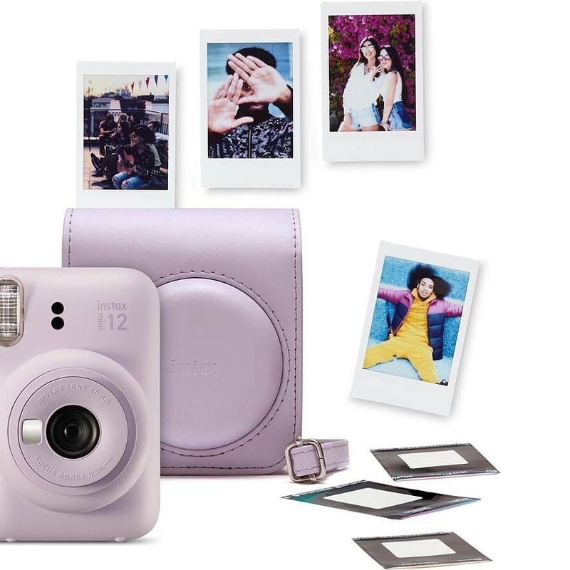 9. Kit Máquina Fotográfica Instantânea FUJIFILM Instax Mini 12 (Lilás).jpeg