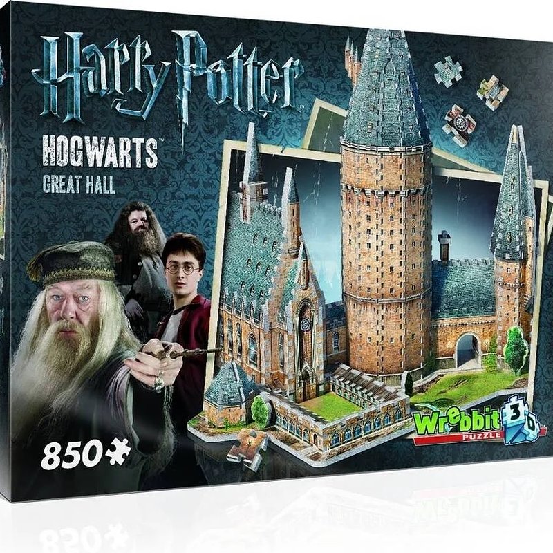 06. Puzzle 3D HARRY POTTER Great Hall (Idade Mínima 12 - 850 Peças).jpg