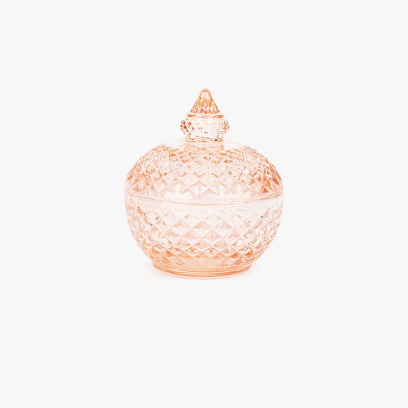 Caixa de Vidro Rosa Claro Redonda SUNRISE.jpg