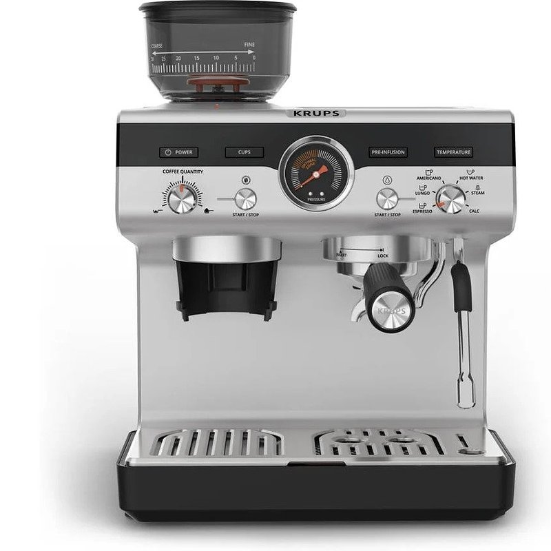 02. Worten - Máquina de Café Manual KRUPS Precision XP801T10 (15 Bar - Moinho integrado).jpg