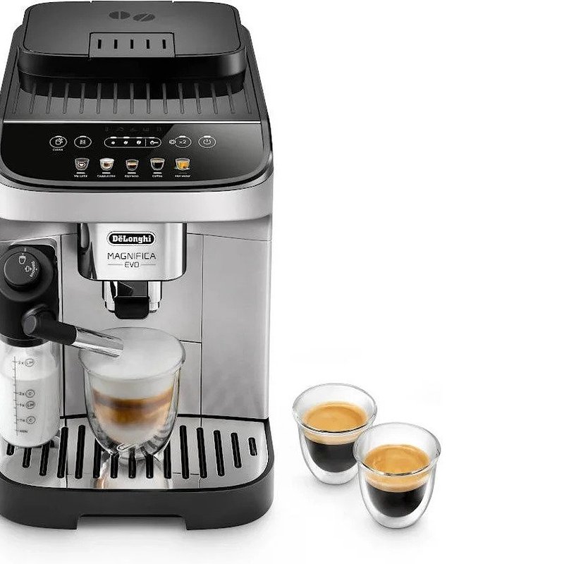 05. Worten - Máquina de Café Automática DELONGHI Magnifica Evo ECAM290.61.SB (15 bar - 13 Níveis de moagem).jpg