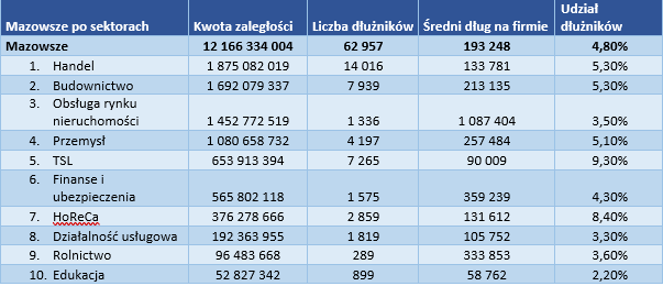 Źródło: Rejestr Dłużników BIG InfoMonitor i baza BIK (luty 2026)