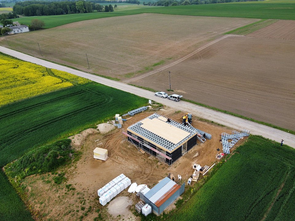 Dorken, realizacja domu drewnianego w Lubawie