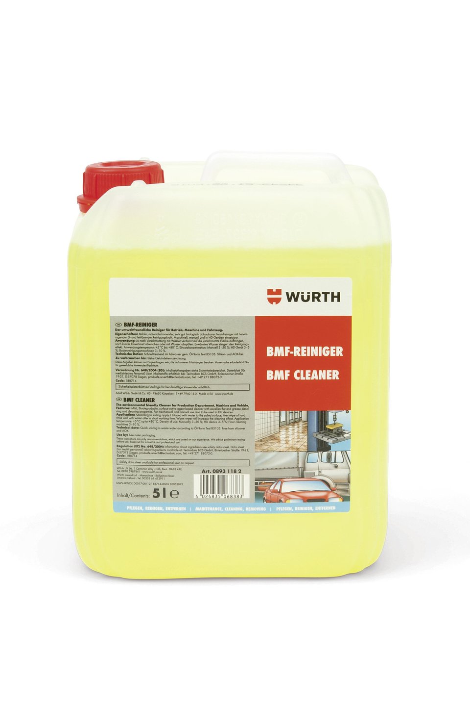 zmywacz warsztatowy BMF Nr art. 0893118255