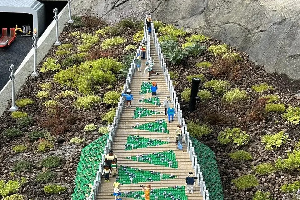 Platforma widokowa Pilen w LEGOLAND © Sund & Bælt