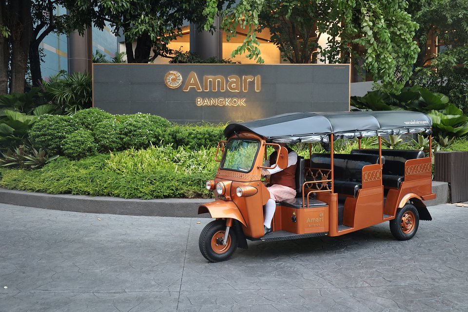 Amari Bangkok-EV TukTuk-Sustainable.JPG