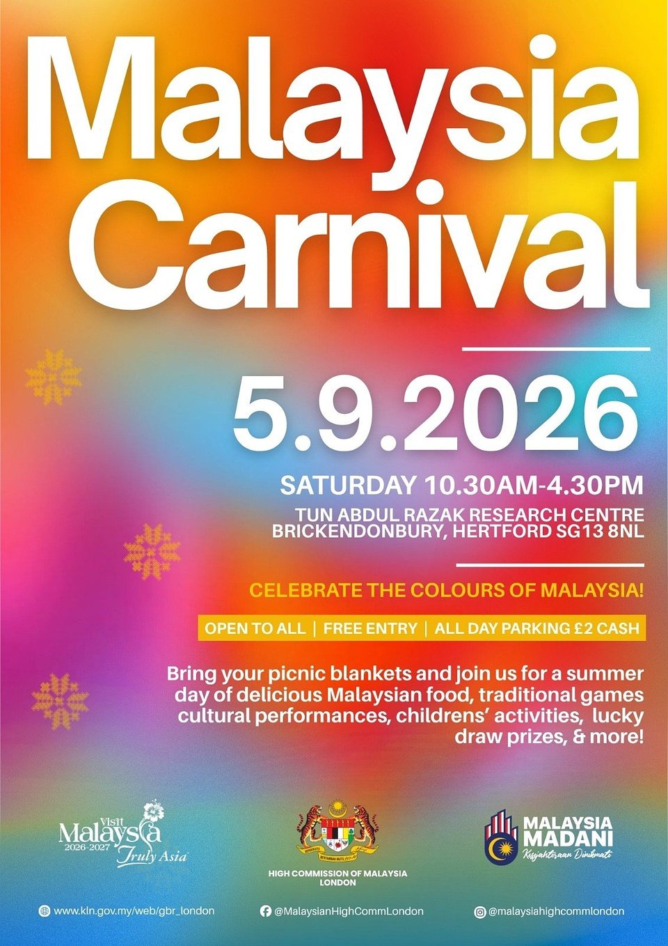 Free, family-friendly event open to all this Saturday, 5 September 2026