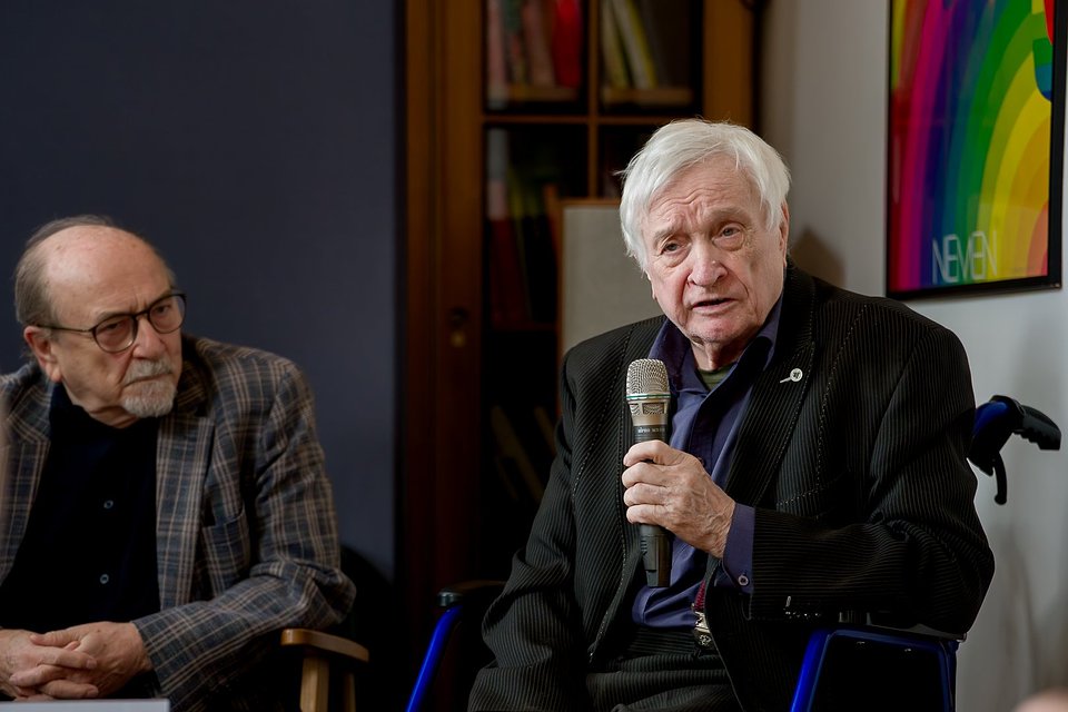 Stanisław Wieczorek, przewodniczący Kapituły Plastycznej / fot. Amina Księżopolska