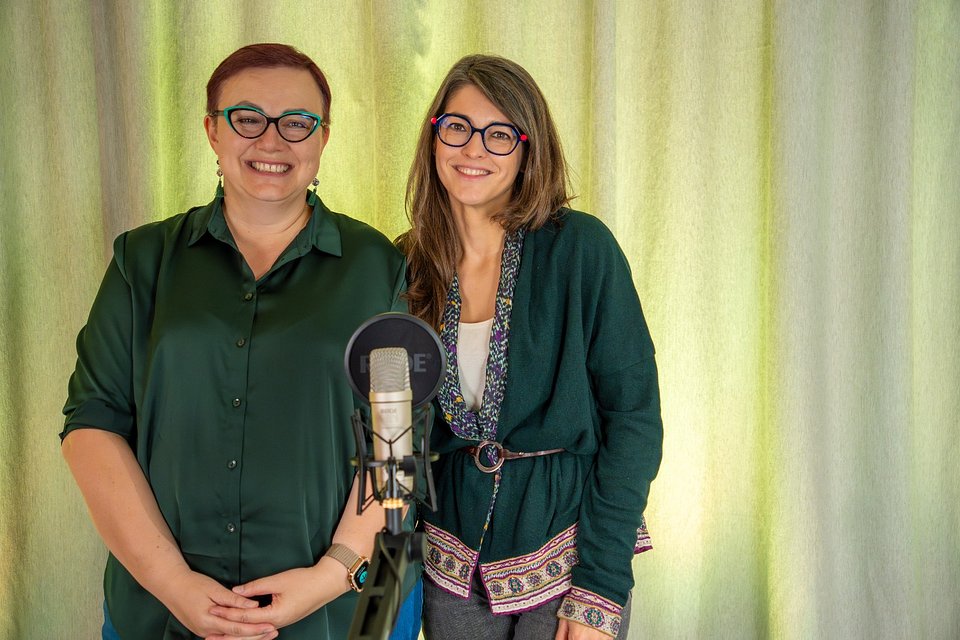 Od lewej: Małgorzata Czyżewska-Kleczkowska i Ewa Niewola