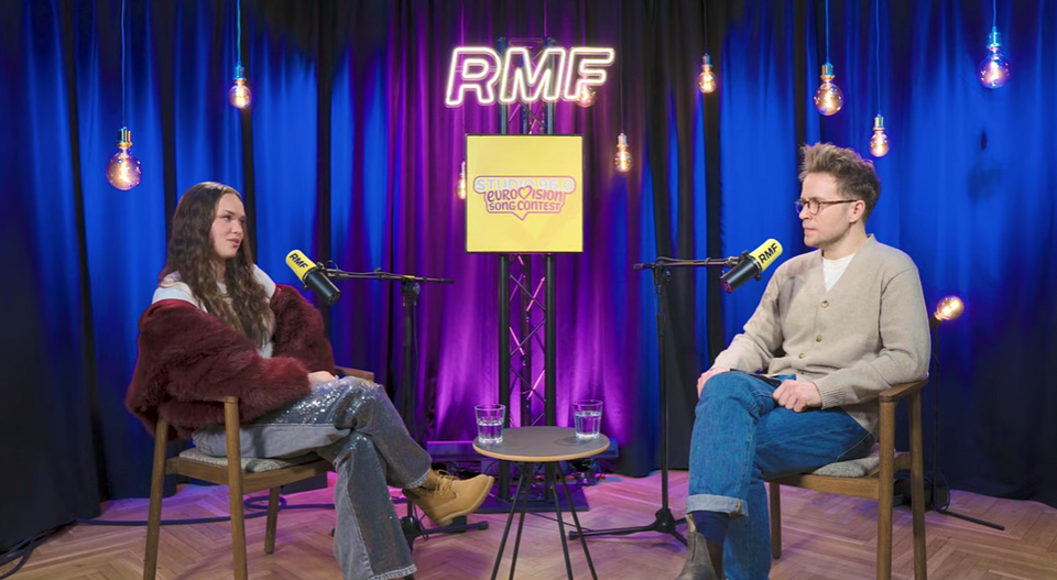 STUDIO 96.0 – Eurowizja 2026 - rozmowa Mateusza Opyrchała z Anastazją Maciąg