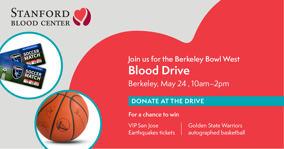 Berkeley Bowl West Blood Drive
