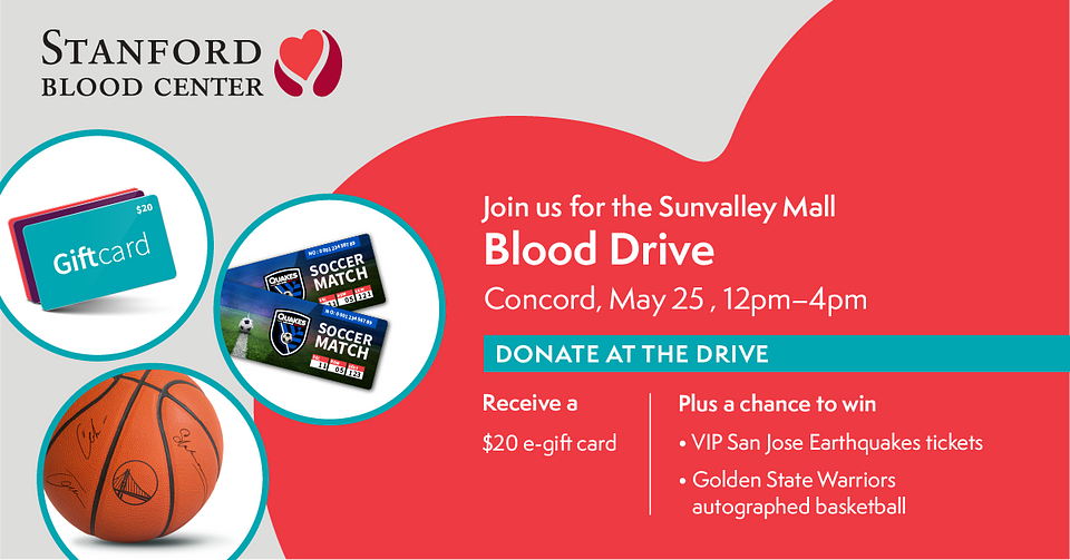 Sunvalley Shopping Center Blood Drive