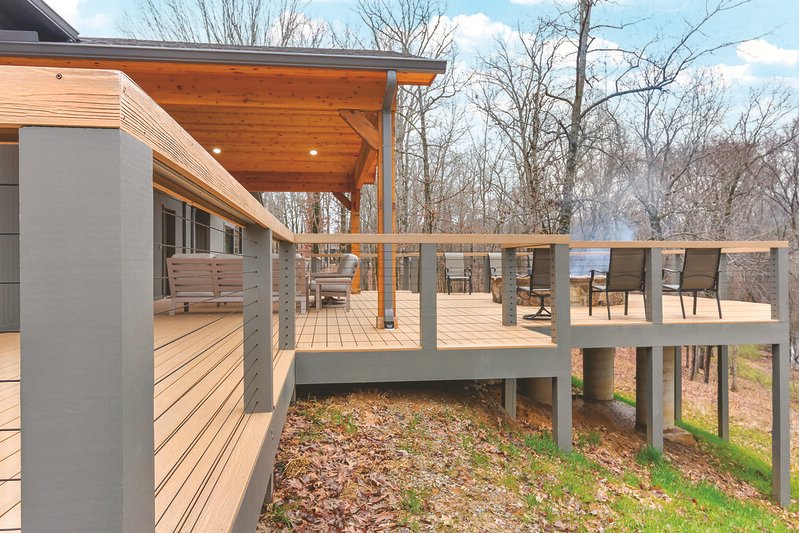 Delta Wings Duck Club Featuring Eva-Last Bamboo Composite Decking 