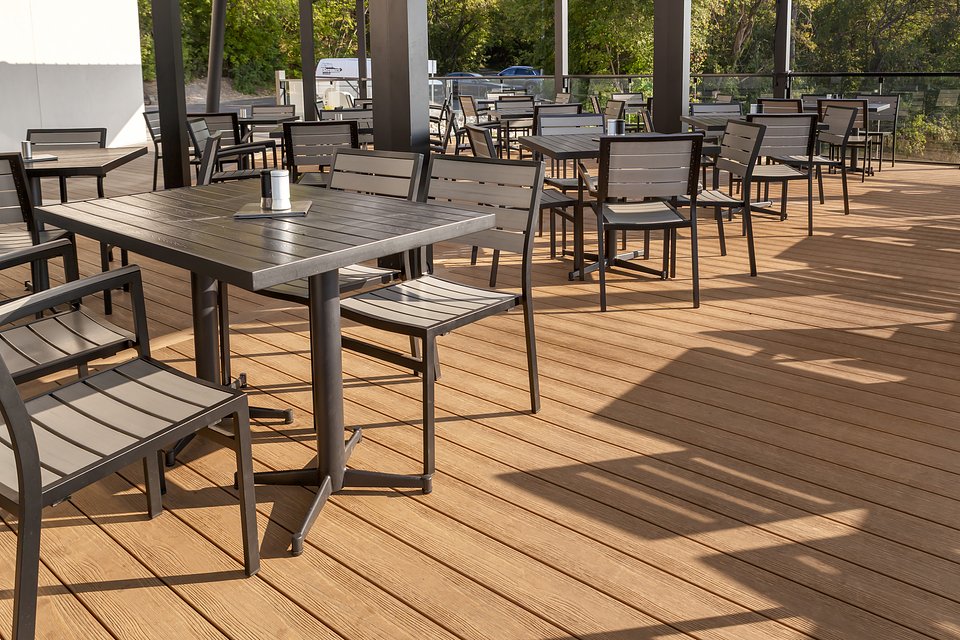 Highlands Golf Club featuring Eva-Last Apex Plus Decking 