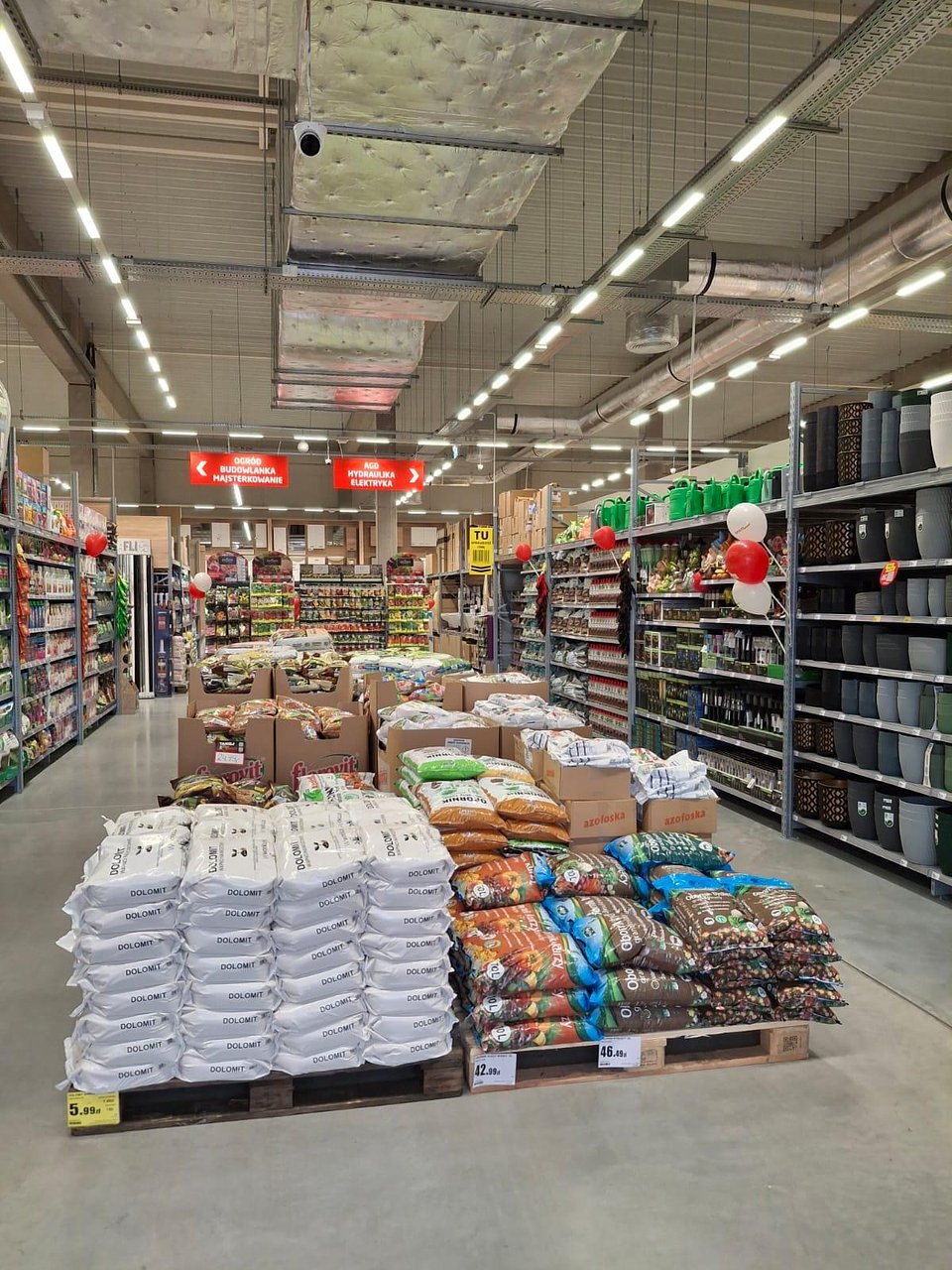 Wnętrze sklepu w Raciborzu